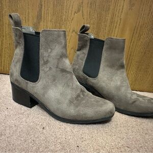 Target Women's Ankle Boots - Taupe and Black
